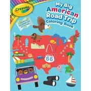 Crayola/BuzzPop: Crayola: My Big American Road Trip Coloring Book (A Crayola My Big Coloring Book for Kids) (Paperback)