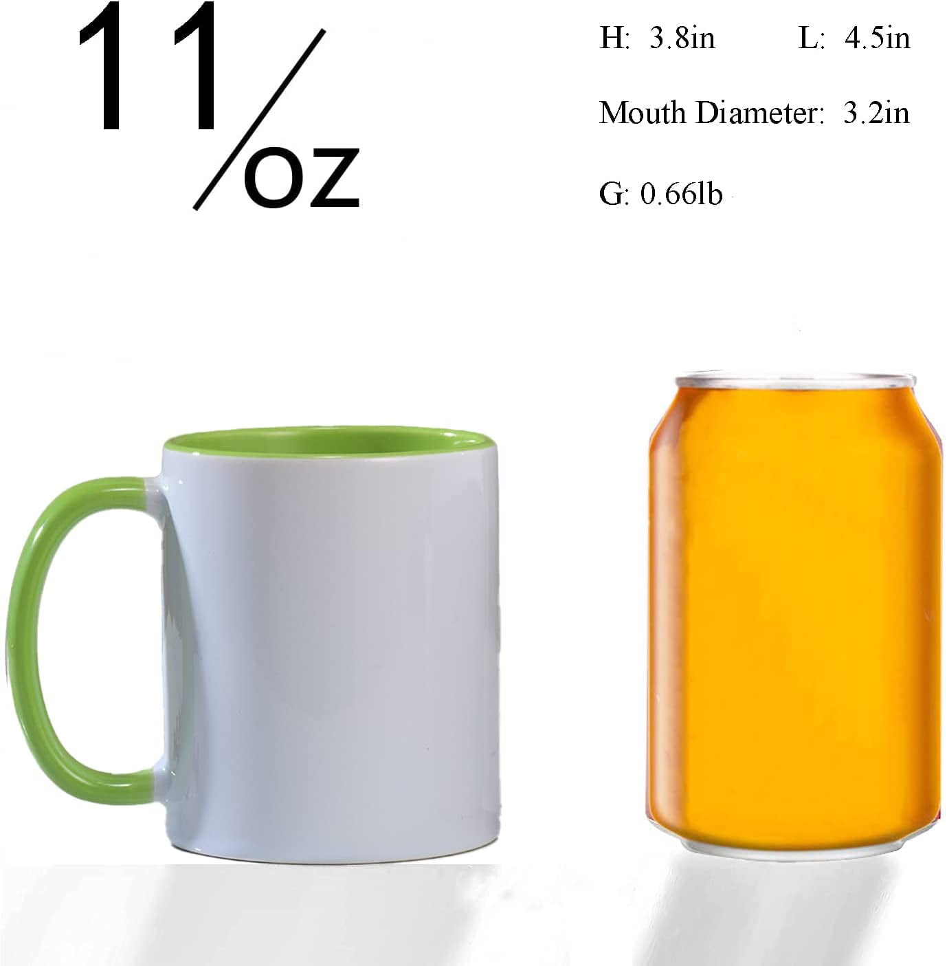 Sublimation Mugs 11oz Blank Sublimation Coffee Cups Sublimation Mug Sublimation Mugs Bulk Sublimation balnk product6 Assorted Colors 12Pack (11OZ 6 Assorted Colors 12Pack)