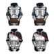 thumbnail image 2 of Disfraz de Cosplay de Star Wars de Disney, sudaderas con capucha mandalorianas, chaqueta con estampado 3D, abrigo para hombre y mujer, Tops para adultos, accesorio para fiesta de Halloween3METRO Deng Xun unisex, 2 of 2