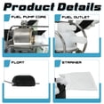 thumbnail image 5 of Fuel Pump Assembly for 2001-2005 Harley Davidson Softail - Replace for 75132-01D, 5 of 14