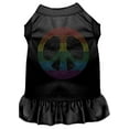 thumbnail image 6 of Pet Dog  Cat Dress Rhinestone, "Rainbow Peace", 6 of 11