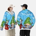 thumbnail image 4 of Lsque Merry Christmas Gnome UPF 50+ Lightweight Sun Protection Men's Women's Long Sleeve Shirt, Hoodie Performance -XX-Large, 4 of 9