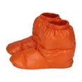 thumbnail image 1 of Minnieouse 2 piezas botines calcetines tienda de campaña zapatillas botas cubiertas ligero transpirable reutilizable abajo calzado mulas acogedor Accesorios de calzado Naranja metro, 1 of 6