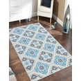 thumbnail image 5 of Piazza Blue-Gray Indoor/Outdoor Rug 2'x3', 5 of 6
