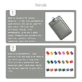 thumbnail image 3 of Matsuzay 10 fundas protectoras para tarjetas de identificación, fundas multifuncionales para tarjetas de autobús Carpetas de archivos Vertical/Gris, 3 of 6