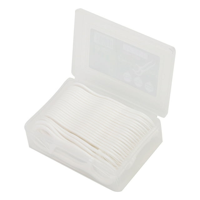 Fil Dentaire, 50 Pcs Fil Dentaire Jetable Cure-Dents Jetables pour Professionnels