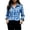 Sky Blue, variant on vdgthytj Button down Shirts for Women Long Sleeve Plaid Lapel Collar Fashion Fall Business Casual Vacation Tops(X-Large,Sky Blue)