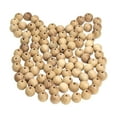 thumbnail image 1 of 50x Perles en Bois Perles d'Espacement Perles Rondes Perles de Bois Inachevées pour Étagé 12mm, 1 of 9