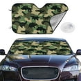 thumbnail image 2 of Daiia Camouflage Dinosaur Windshield Sun Shade for Car SUV Truck (Medium ), Car Sun Shade Windshield, Car Shades for Front Windows, Sunshade for Car Windshield, 2 of 7