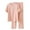 B Pink, variant on Elainilye Fashion Pajama Sets for Women 2 Piece Homewear Pocket Shorts Sleeve Pants Pajamas Sleepwear Homewear,Blue