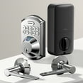 TEEHO Fingerprint Keyless Entry Keypad Electronic Deadbolt Door Lock