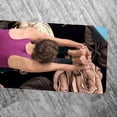 thumbnail image 5 of Rose Gym Yoga Mat Towel with Storage Bag, 72.8"x26.8" - Pilates, Fitness, Yoga Blankets - Suitable for Yoga, Pilates, Fitness, etc., 5 of 6
