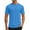 Light Blue, variant on Razzly Men's Athletic T-Shirts for Outdoor Sports - Short Sleeve UPF 50+ Quick Drying Swim Shirt Rash Guard for Summer Activities(Light Blue,L)