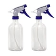 thumbnail image 2 of HML 2 Plastic Spray Bottles Clear Empty Spray Bottle Sprayer With Adjustable Nozzle For Cleaning Solutions Kitchen Garden Hair Leak Proof Fine Mist Bottle, 2 of 6