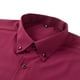 thumbnail image 3 of Camisa negra de manga larga con botones para hombre: tejido elástico, estilo informal de negocios, puños elásticos, primavera/otoño, tallas S-XXXL, 3 of 3