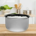thumbnail image 5 of KAKOWELY Casserole Intérieure pour Cuiseur à Riz Accessoires pour Cuiseur Électrique Casserole Antiadhésive pour Cuiseur à Riz,8.27"X8.27"X4.53 Pouces, 5 of 5