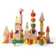 thumbnail image 3 of Bloque de construcción de color loto Bloque de construcción de cubo cuadrado pequeño de 1-2-3-8 cm Bloque de construcción de cubo de 2,5 cm de color de registro Bloque de madera, 3 of 5