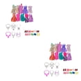 thumbnail image 2 of Wosthever Dress Set Household Shoes Doll Supplies Dressing Manual Clothes Dolls Multicolored Accessories Toy Girl Prop Kit Kid Capacity 18*15*3cm 2Conjunto, 2 of 6