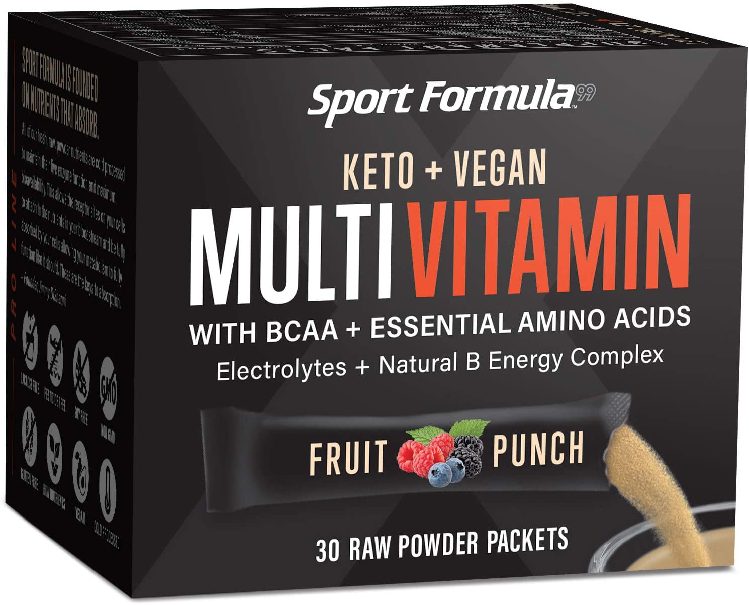 Liquid Multivitamin Drink Mix Vitamin Powder BCAA Won't Upset Your Daily Keto for Men and Women Amino Acid Powder Fruit Punch Packet Multivitamin Powder Electrolytes - Walmart.com