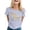 WenDA01_Light Gray, variant on WEIWEN Bride Shirt for Women Team Bride Tshirts Matching Bridal Party Wedding Short Sleeve Tees Dark Blue, XXL