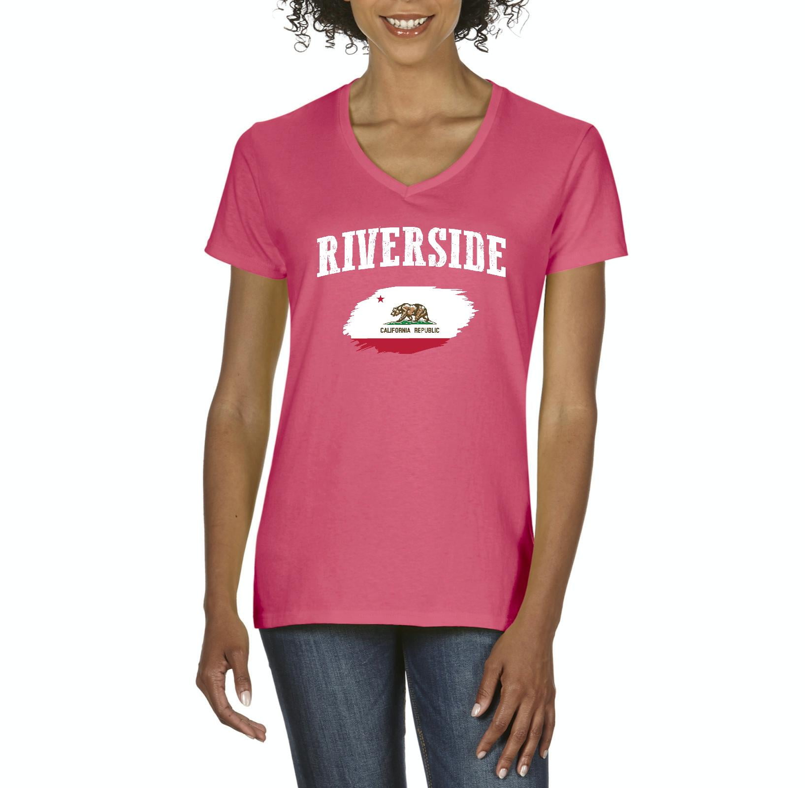 Ultras Riverside City Shamrock Womens Cotton T-Shirt