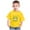 Yellow, variant on Wavsuf Kids T-Shirts for Boys Printed Crew Neck Casual Summer Black Shirts Size 4-5 Years
