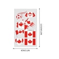 thumbnail image 2 of Disposable Football Match Flag Temporary Tattoos, 2 of 5