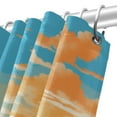 thumbnail image 5 of Dolphin Waterproof Bathroom Curtain Set with Hooks - Printed Shower Curtain for Bathroom Decoration, 5 of 5