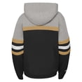 thumbnail image 3 of Youth Mitchell & Ness-Black Vegas Golden Knights Head Coach Pullover Hoodie, 3 of 3