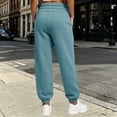thumbnail image 6 of Sweatpants for Women High Waist Loose Joggers Drawstring Soft Lounge Pants With Pockets Casual Athletic Daily Pants, 6 of 10