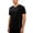 Black, variant on Men's Workout T-Shirts Big and Tall Short Sleeve Shirts Athletic Gym Running Tees Lightweight Activewear Tops