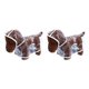 thumbnail image 2 of Greeniant Chubasquero impermeable para mascotas para cachorros, chaqueta de ropa transparente de secado rápido con hebillas de doble Type2 NO2, 2 of 6