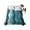 turquoise, variant on King Flat Sheet 105"x98", Teal Ombre Soft Lightweight Bedding Flat Sheets Only, Abstract Art Moire Ocean Waves Brushed Microfiber Top Bed Sheet, Breathable StainResistant Bedsheets