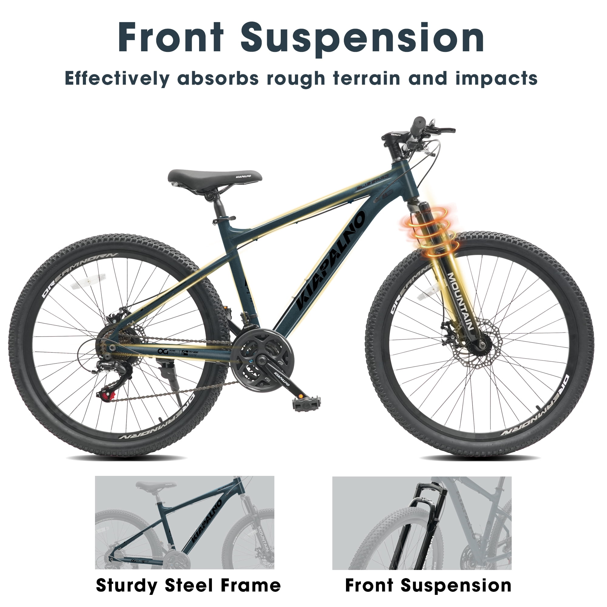 TheEshow 26 Inch Mountain Bikes