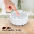 thumbnail image 3 of TUWAFE Sleep Therapy White Noise Machine,Soothing Nature Sounds for Baby Kid Adult,Portable Relaxation Wellness Meditation And Naps,Peaceful Rest Sleep Aid,Holiday Gift, 3 of 7