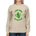 thumbnail image 4 of I Want Pickles, Not Your Opinion Sweatshirt Women's -SmartPrintsInk Designs, 4 of 4