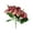 Coffee, variant on 10 Head Artificial Silk Flowers Carnation Bunch, Wedding Home Outdoor Size 30cm Available in 9 Colors, Gold Carnation