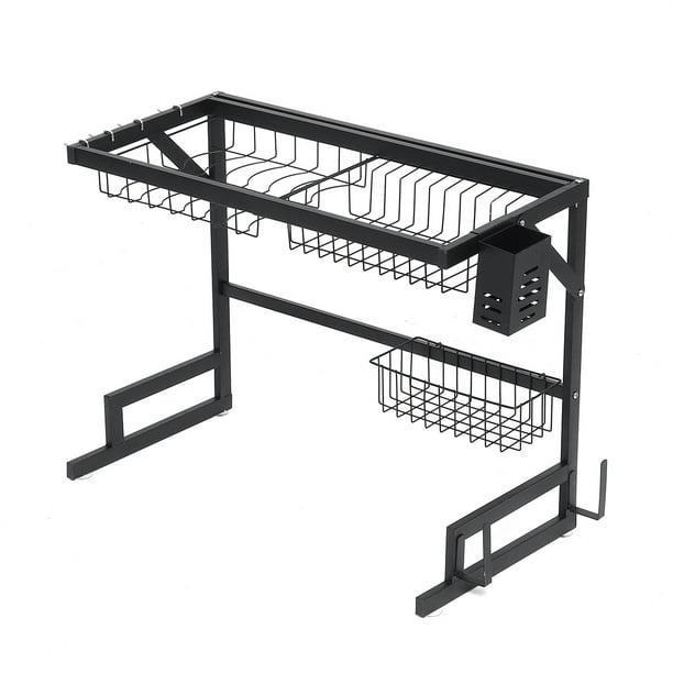 Stainless Steel Dish Drying Rack,Over Sink Drain Rack, Dish Drainers Shelf Holder, for Home Kitchen Counter Space-Saving - Walmart.com - Walmart.comListsWalmart+Gift Finder