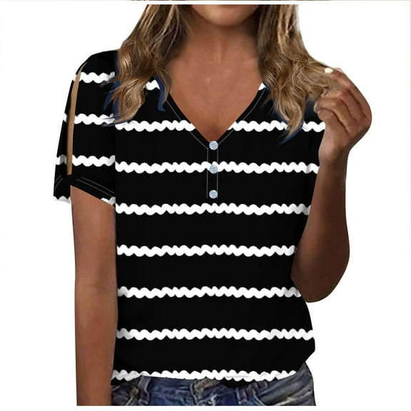 gbyLJF Casual Dressy Womens Tops Womens Shirts Casual Blouses for Mature Women Sports Tops for Women Black L