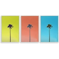 IDEA4WALL 3 Piece Canvas Wall Art Tropical Palm Trees Canvas Prints Framed Wall Art Decor
