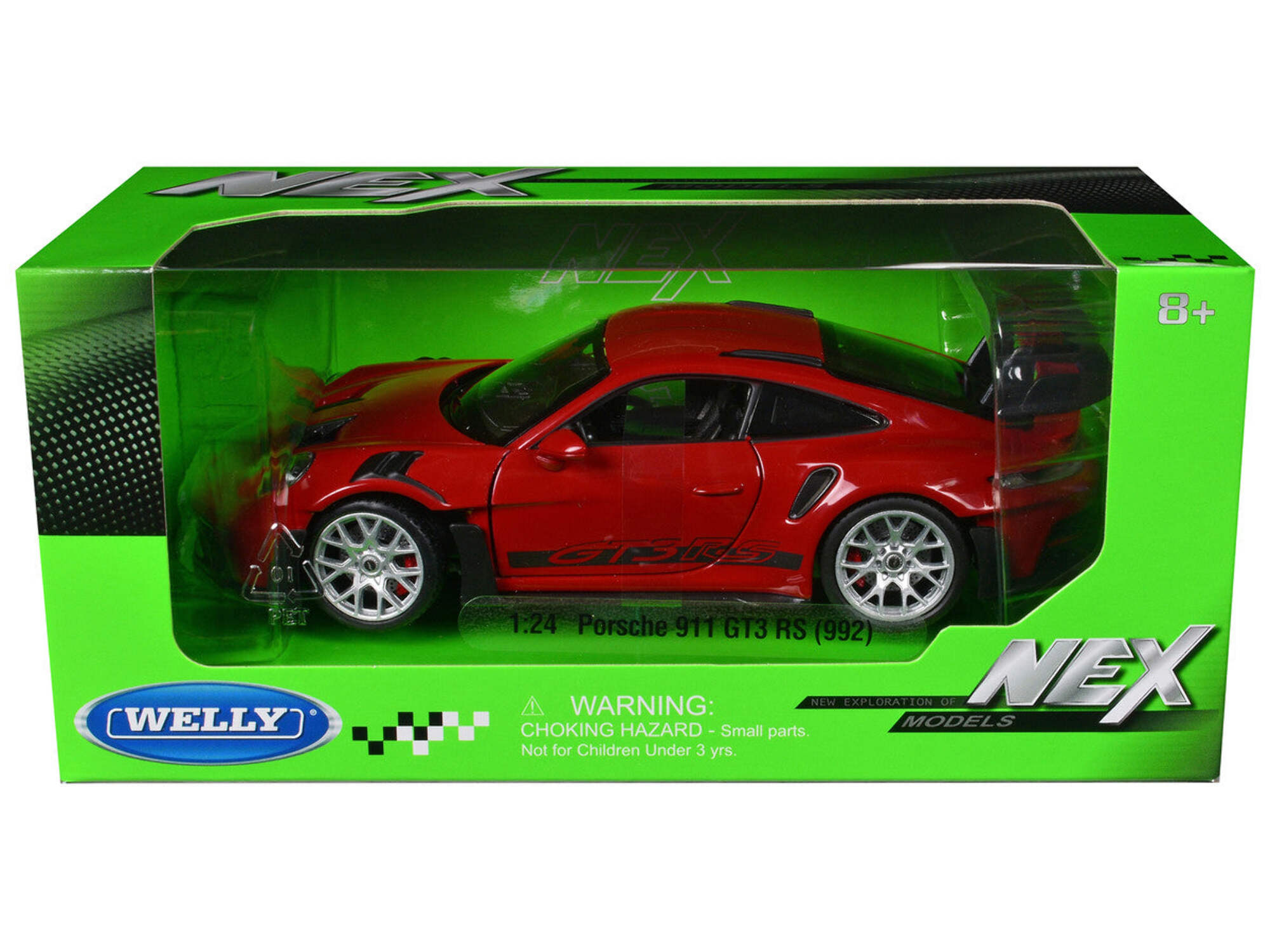 Modèle Réduit Sportive Solido 1:18 Porsche 911 GT3 RS 2024 Rouge – Modèle Die-Cast Premium – Cadeau Idéal Pour Collectionneur