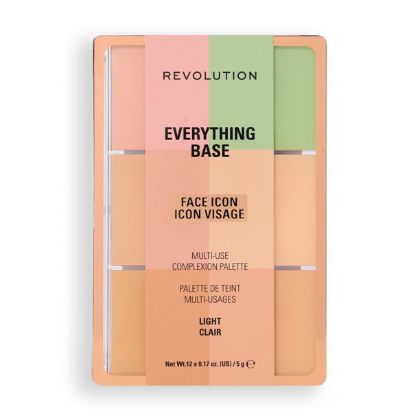 Paleta facial Revolution Beauty Everything Base Light Cream