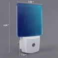 thumbnail image 2 of Honeii teal blue Print LED Night Light with Light Sensor, Night Lights Plug Into Wall,Ideal for Bedrooms and Hallways-EU, 2 of 7