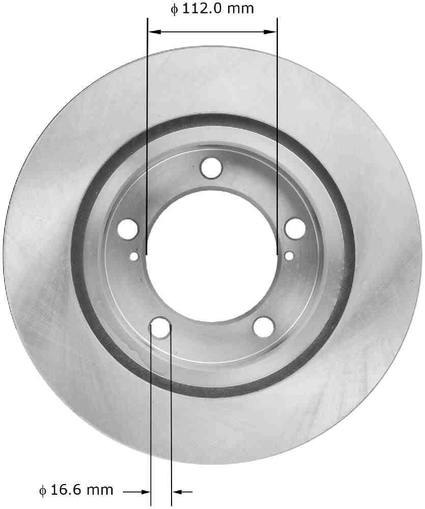 Bendix PRT5908 Premium Brake Rotor