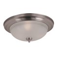 thumbnail image 1 of Maxim 85842FTSN 3-Light Flush Mount, Satin Nickel, 1 of 1