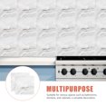 thumbnail image 3 of WHAMVOX 10Pcs Self Adhesive Marble Tiles Wall Stickers for Kitchen and Bathroom Easy Install, 3 of 6