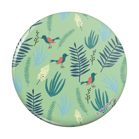 Little Bird Pattern Pinback Button Pin