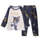 thumbnail image 1 of Conjuntos de Pijamas de franela gruesa para niños y niñas, ropa de dormir de lana de Coral, dibujos animados, Otoño e Invierno xuanjing unisex, 1 of 2