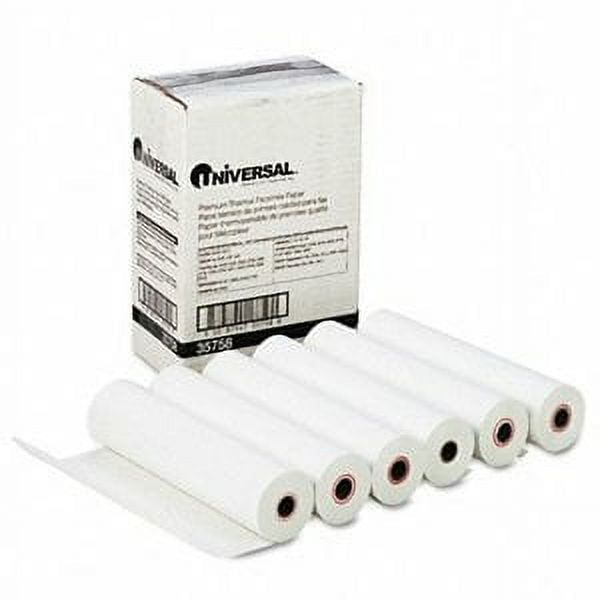 Direct Thermal Printing Fax Paper Rolls, 0.5 Direct Thermal Printing Fax Paper Rolls, 0.5