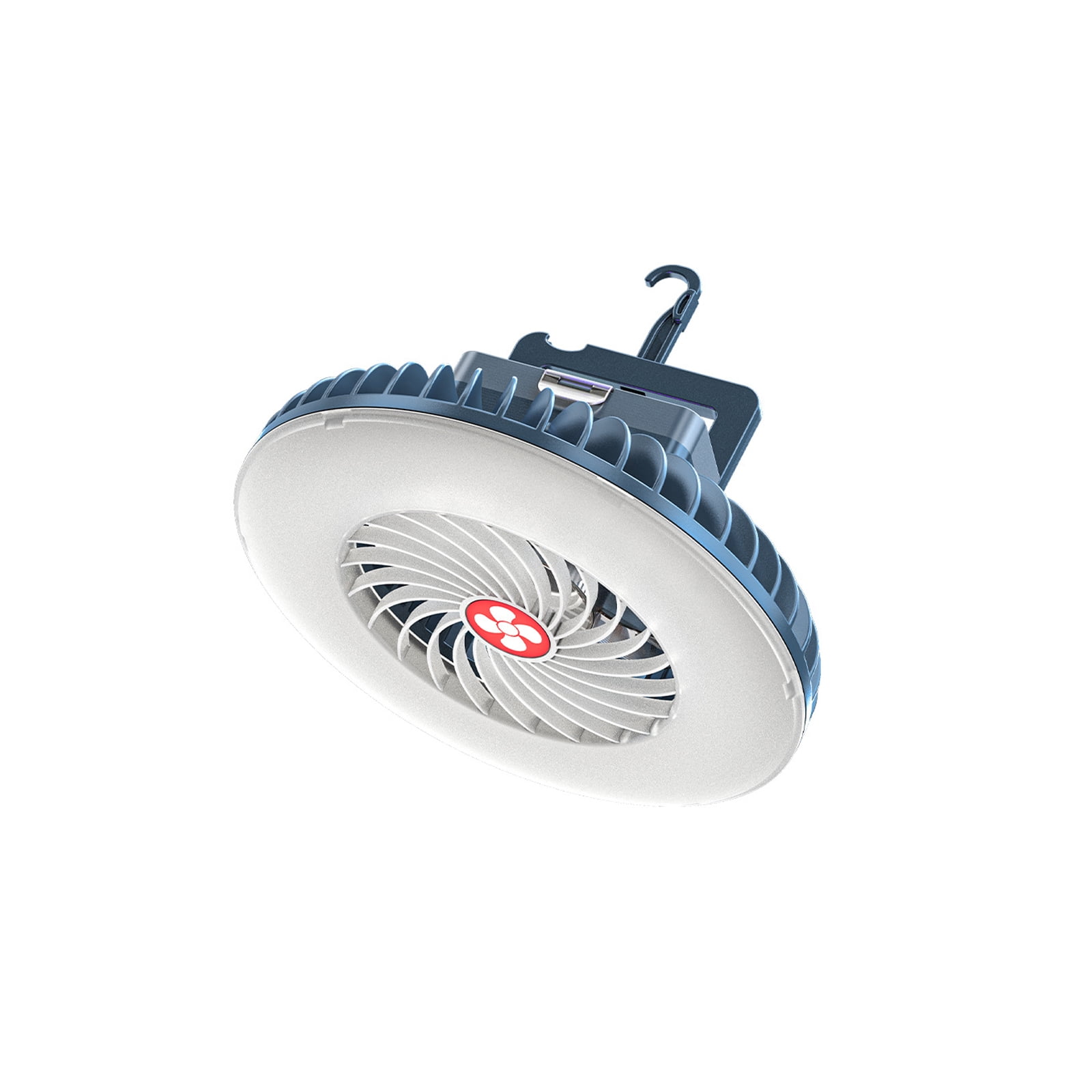 Portable Fan Light USB Rechargeable Battery Powered Golf Cart Fans